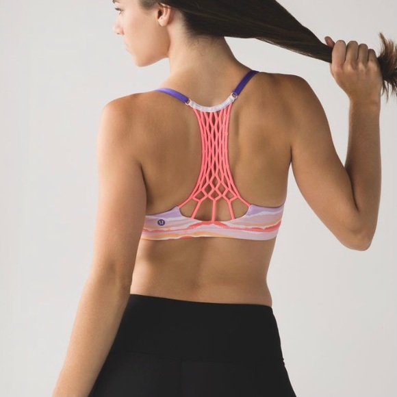 lululemon athletica Other - Lululemon True Self Sports Bra Bleacher Stripe 4